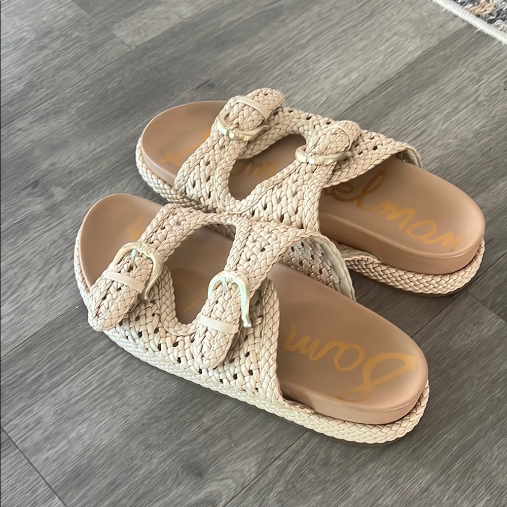 Sam Edelman Women's Cream Sandals EUC